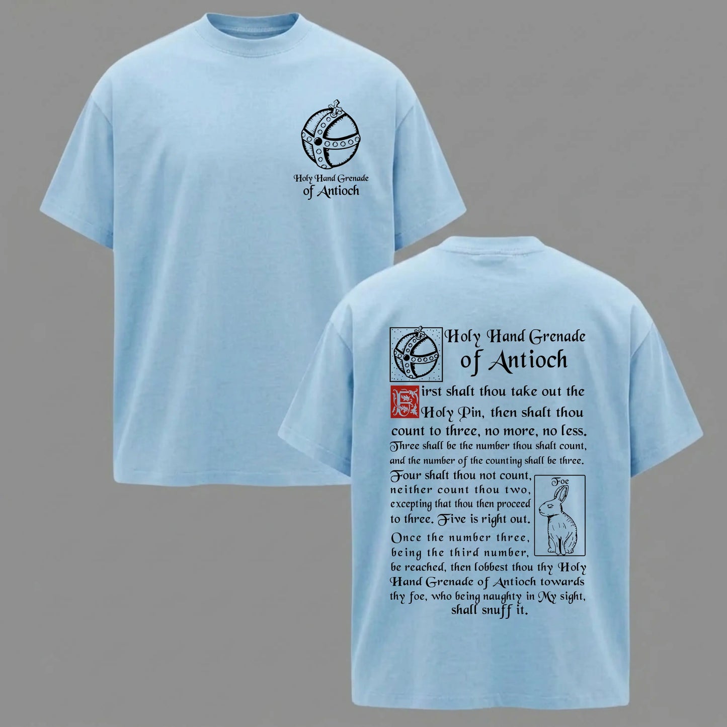 The Holy Hand Grenade of Antioch Shirt, Meme Tee, Funny 1975 Weirdcore Y2K Aesthetic Gift Unisex Shirt
