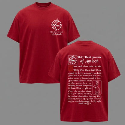 The Holy Hand Grenade of Antioch Shirt, Meme Tee, Funny 1975 Weirdcore Y2K Aesthetic Gift Unisex Shirt