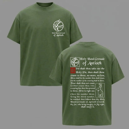 The Holy Hand Grenade of Antioch Shirt, Meme Tee, Funny 1975 Weirdcore Y2K Aesthetic Gift Unisex Shirt