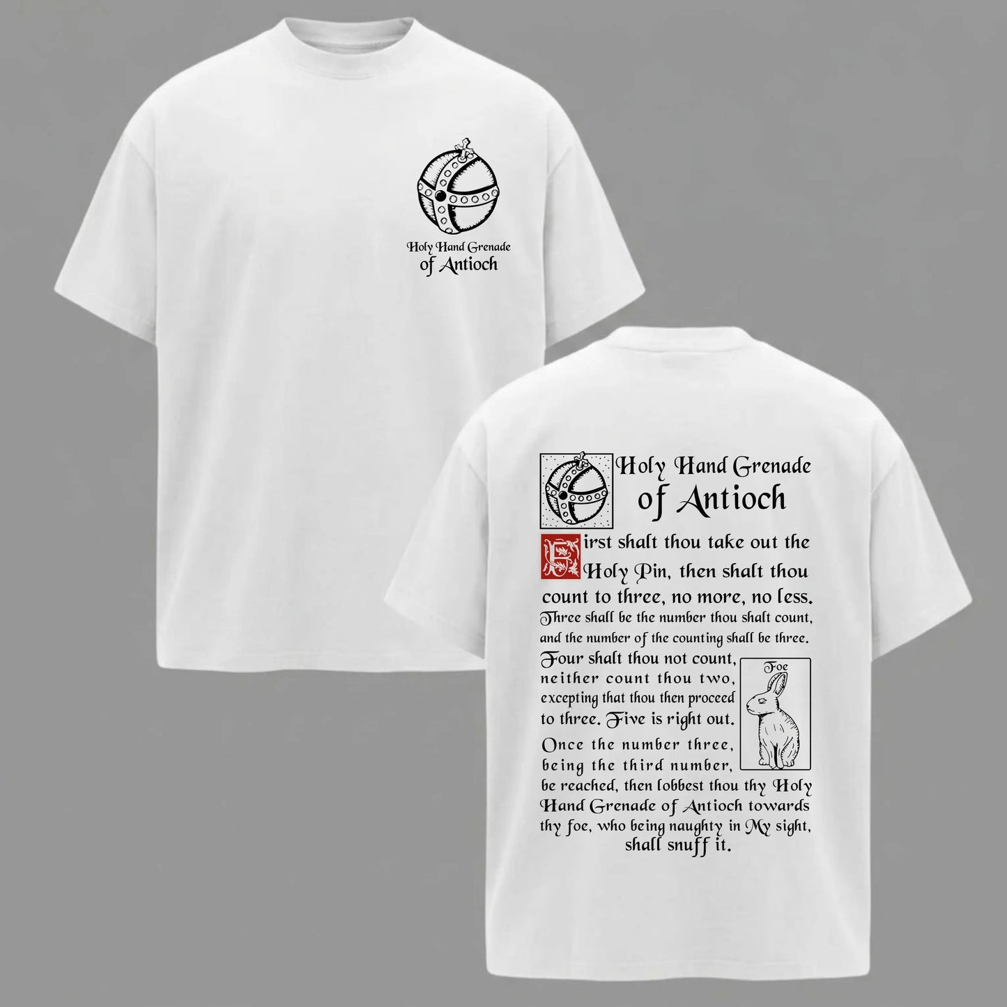 The Holy Hand Grenade of Antioch Shirt, Meme Tee, Funny 1975 Weirdcore Y2K Aesthetic Gift Unisex Shirt
