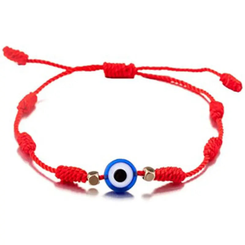 Evil Eye Bracelet for Women Men, Adjustable Lucky Protection Bracelet, Handmade Friendship String Bracelet