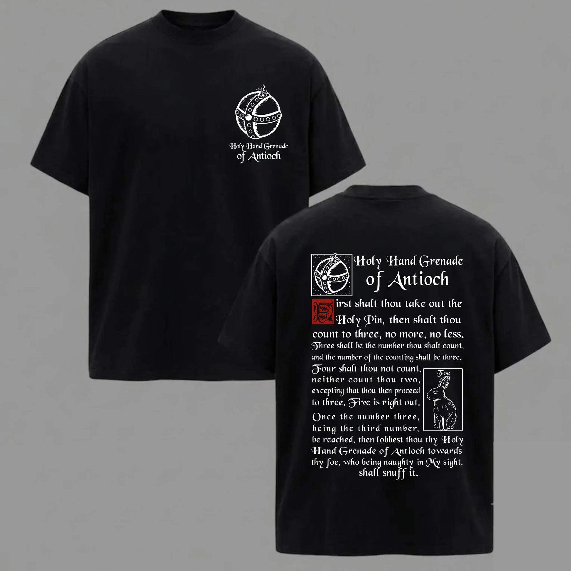The Holy Hand Grenade of Antioch Shirt, Meme Tee, Funny 1975 Weirdcore Y2K Aesthetic Gift Unisex Shirt