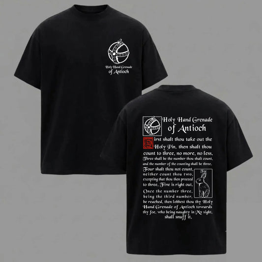 The Holy Hand Grenade of Antioch Shirt, Meme Tee, Funny 1975 Weirdcore Y2K Aesthetic Gift Unisex Shirt