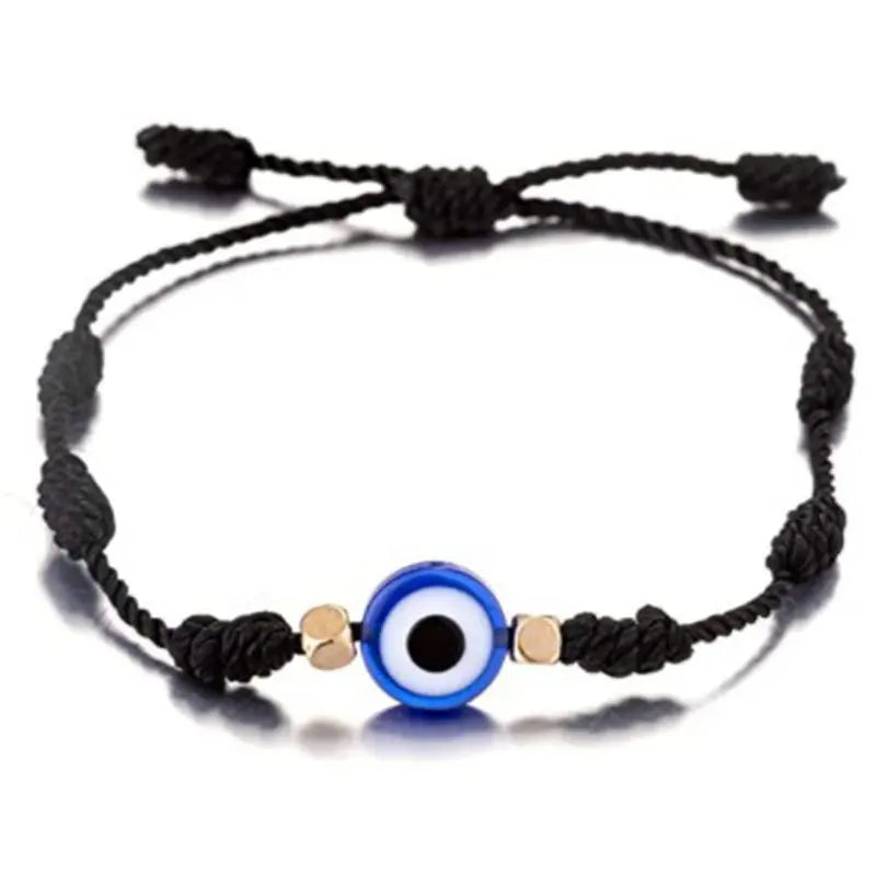 Evil Eye Bracelet for Women Men, Adjustable Lucky Protection Bracelet, Handmade Friendship String Bracelet