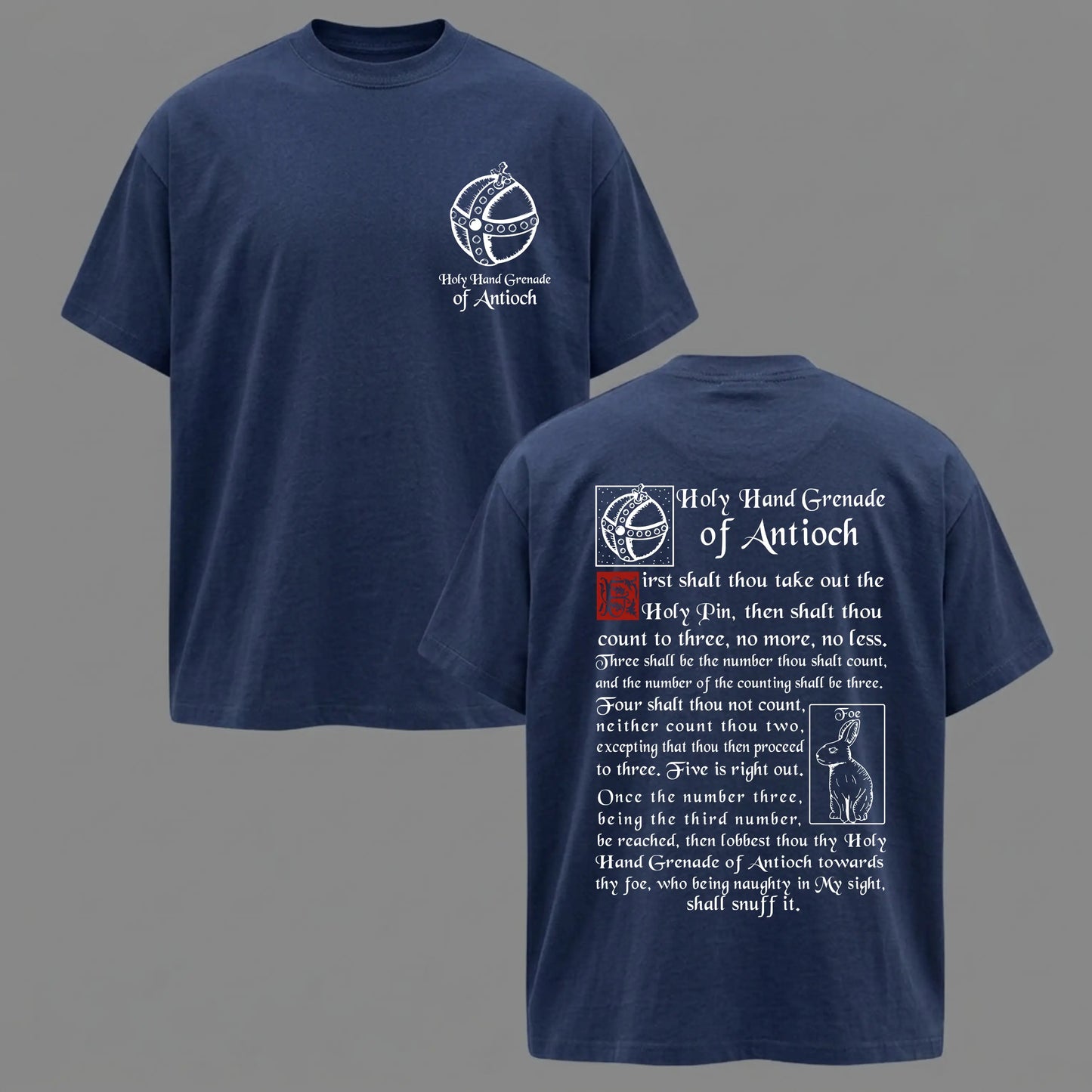 The Holy Hand Grenade of Antioch Shirt, Meme Tee, Funny 1975 Weirdcore Y2K Aesthetic Gift Unisex Shirt